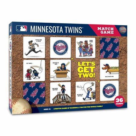 YOUTHEFAN MLB Minnesota Twins Licensed Memory Match Game 2500799